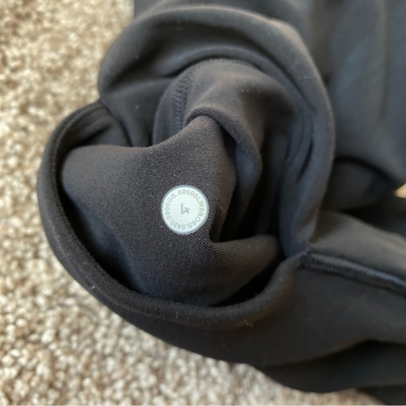 LULULEMON Align Wide Leg Crop Pants With Pockets Black Women’s Size 4 - Picture 5 of 8